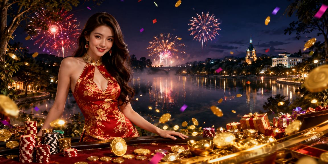 Không khí lễ hội casino tại thành phố Đà Lạt rực rỡ